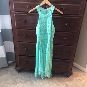 Teal Dress